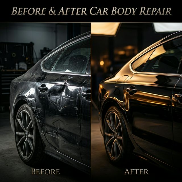 Kaporta Onarım Önce Sonra